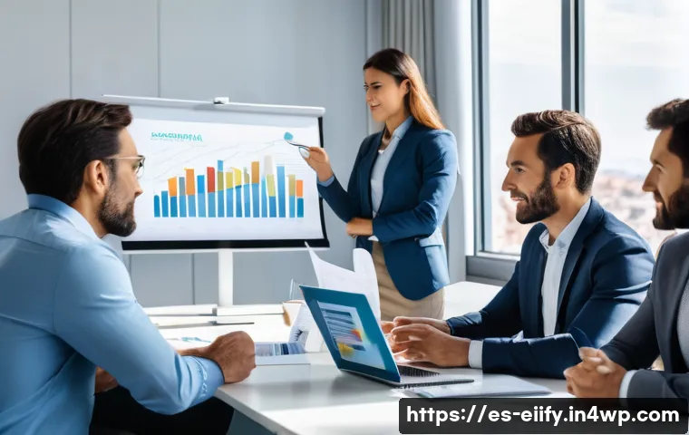 복잡한 주제를 이해하기 위한 외부 전문가의 도움 요청하기 - A professional office scene showing a diverse group of Spanish-speaking business people collaboratin...